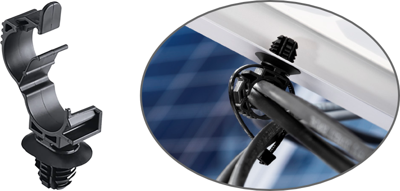 HellermannTyton Solar Locking Clamps